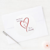 マスティフハートが属する – ステッカー (封筒)