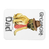 マスティフパパ マグネット (横)