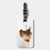 マスティフパーソナライズされた/ドッグフォト ラゲッジタグ (正面縦)