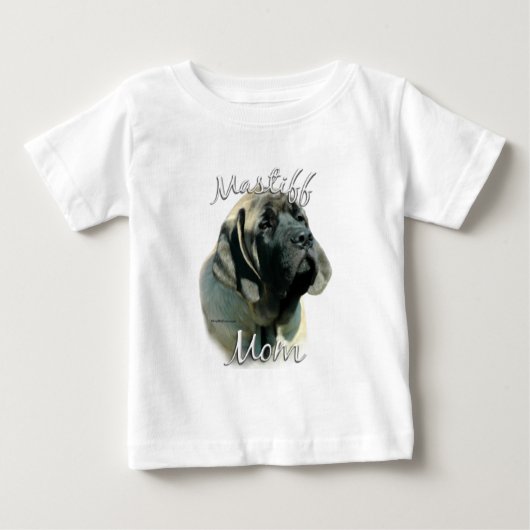 マスティフ母2 ベビーTシャツ (正面)