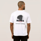 マスティフ版溶融金属レース Tシャツ (裏面フル)