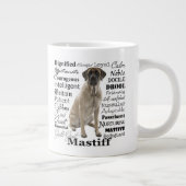 マスティフ特性ジャンボマグ ジャンボコーヒーマグカップ (右)
