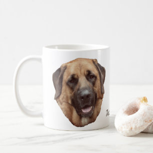 マスティフ犬パーソナライズされた恋人 コーヒーマグカップ