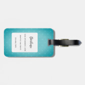 マスティフ荷物タグ ラゲッジタグ (裏面横)