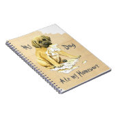 マスティフ食べの宿題 ノートブック (右側)