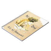 マスティフ食べの宿題 ノートブック (左側)