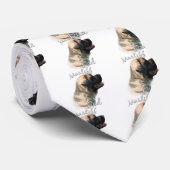 マスティフ（ふわふわ）パパ2 ネクタイ (ロール)