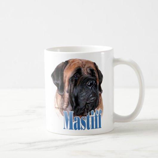 マスティフ(アプリコット2)名 コーヒーマグカップ (右)