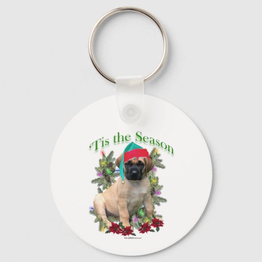 マスティフ・ティス キーホルダー (正面)