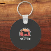 マスティフ 物理教師 犬好き キーホルダー (正面)