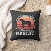 マスティフ 物理教師 犬好き クッション (ブランケット)