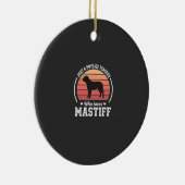 マスティフ 物理教師 犬好き セラミックオーナメント (右)