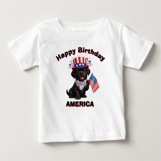 マスティフ (2ac) 愛国少年Tシャツ ベビーTシャツ (正面)