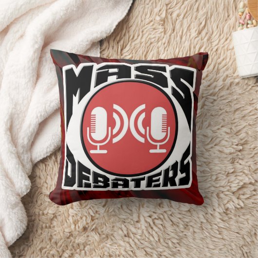 マスデバターポッドキャスト枕 クッション (ブランケット)