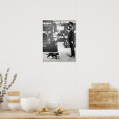 マストップマ・キャットの交通渋滞 ポスター (キッチン)