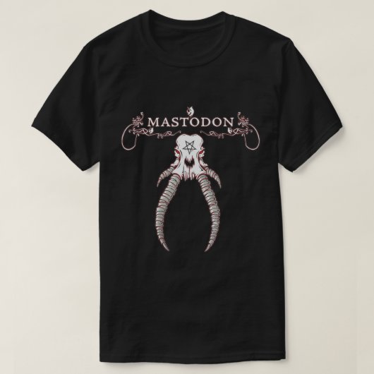 マストドンのシャツ血の山のシャツTシャツ Tシャツ (デザイン正面)