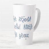 マストワンタイムホリデー カフェラテマグ (右アングル)