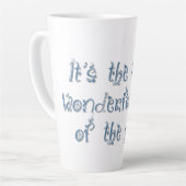 マストワンタイムホリデー カフェラテマグ (左アングル)