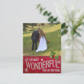 マストワンダフルニューライムホリデイテンプレート ポストカード (スタンド正面)