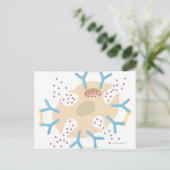 マスト細胞放出ヒスタミン ポストカード (スタンド正面)