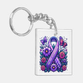 マスト細胞活性化症候群MCAS戦士 キーホルダー (正面左)