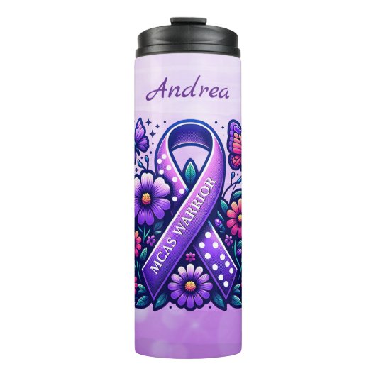 マスト細胞活性化症候群MCAS戦士 タンブラー (正面)