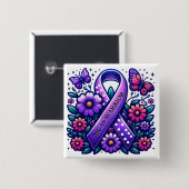 マスト細胞活性化症候群MCAS戦士 缶バッジ (正面&裏面)