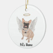 マスドフレンチブルドッグ追悼記念 セラミックオーナメント (左)