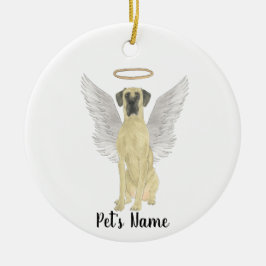 マスド フォーン グレートデーン 追悼記念 セラミックオーナメント