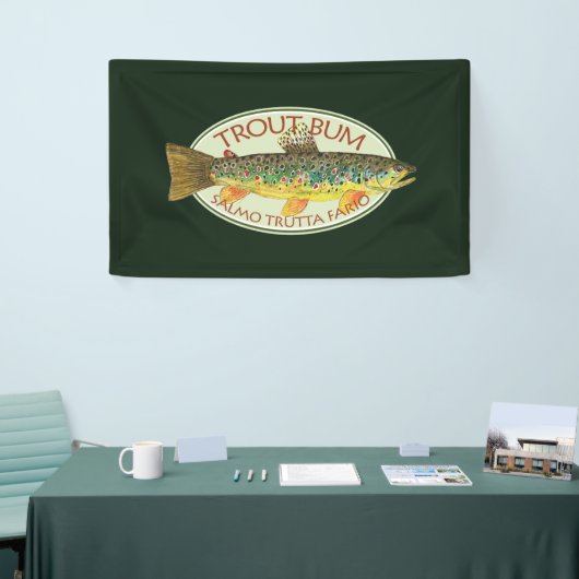 マスバム魚釣り 横断幕 (トレードショー)