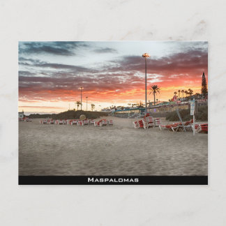 マスパロマスビーチ ポストカード
