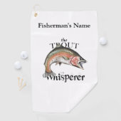 マスパーソナライズされたウイスパーラライト魚釣りタオル ゴルフタオル (インサイチュ)