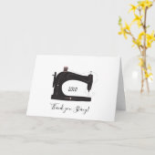 マスパーソナライズされたクの寄付をありがとう カード (黄色い花)