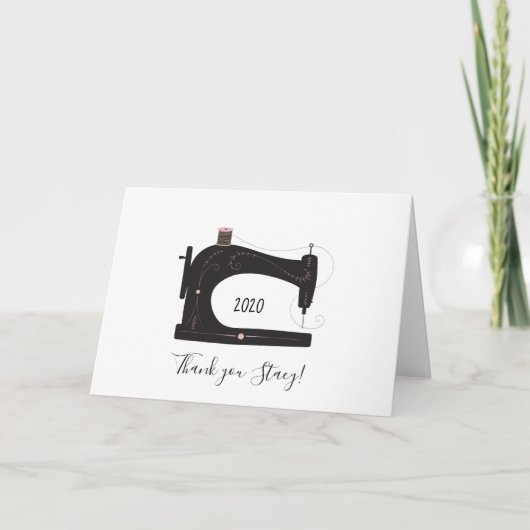 マスパーソナライズされたクの寄付をありがとう カード (正面)