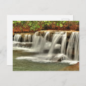 マスフォーク滝、ウェストバージニア ポストカード (正面/裏面)