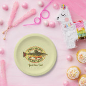 マスフライ釣りパーティー ペーパープレート (パーティー)