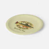 マスフライ釣りパーティー ペーパープレート (アングル)