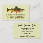 マスフライ釣り 名刺 (正面/裏面)