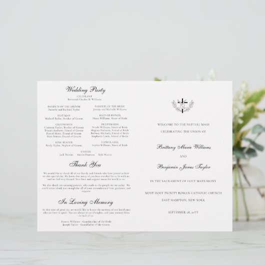 マスプログラム結婚でカトリックの儀式を行う (スタンド正面)