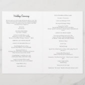 マスプログラム結婚でカトリックの儀式を行う (裏面)