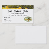 マスユーモアのある中毒者の肩書き 名刺 (正面/裏面)