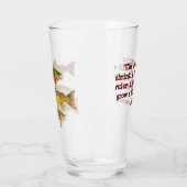 マスユーモアのある付きビールグラス タンブラーグラス (左)