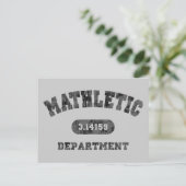 マスレティック部 ポストカード (スタンド正面)