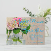 マスンジャーに入ったエレガントな花 招待状 (スタンド正面)