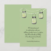 マスンジャー ウェディング 招待状 (正面/裏面)