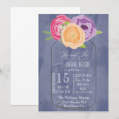 マスンジャー チョークボード お披露目パーティー 招待状 (正面/裏面)