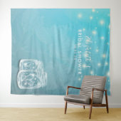 マスンジャー フラワー ブライダルシャワー 背景 タペストリー (インサイチュ(横))