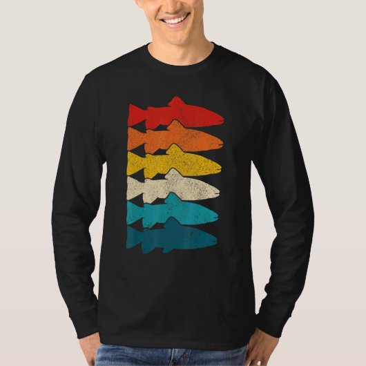 マスヴィンテージフライ漁師 Tシャツ (正面)