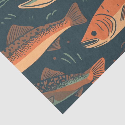 マス模様 薄葉紙 (詳細)