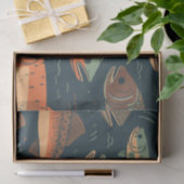 マス模様 薄葉紙 (ギフト)